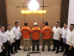 Polisi Tahan Tiga Tersangka Kasus Korupsi Pengadaan Wastafel di Disdik Aceh