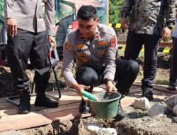 Dimulai dari Pos Polisi Berupa Bus, Kini Gedung Polsek Blang Bintang Mulai Dibangun