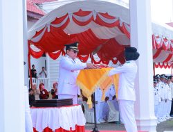 Pj Bupati Mahdi Efendi Pimpin Upacara HUT RI ke-79 di Aceh Barat