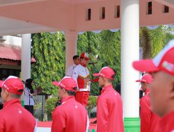 Pj Bupati Aceh Barat Sambut Kirab Api PON ke-21