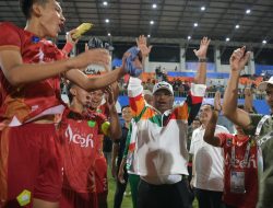 Juarai grup A PON XXI, Tim Sepakbola Aceh Diganjar Bonus Dari Pj Gubernur