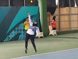 Hari Ini, Aceh Berpeluang Menambah Dua Medali Emas di Cabor Tenis Lapangan