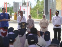 Presiden Resmikan Empat Ruas Jalan Tol Sigli-Banda Aceh