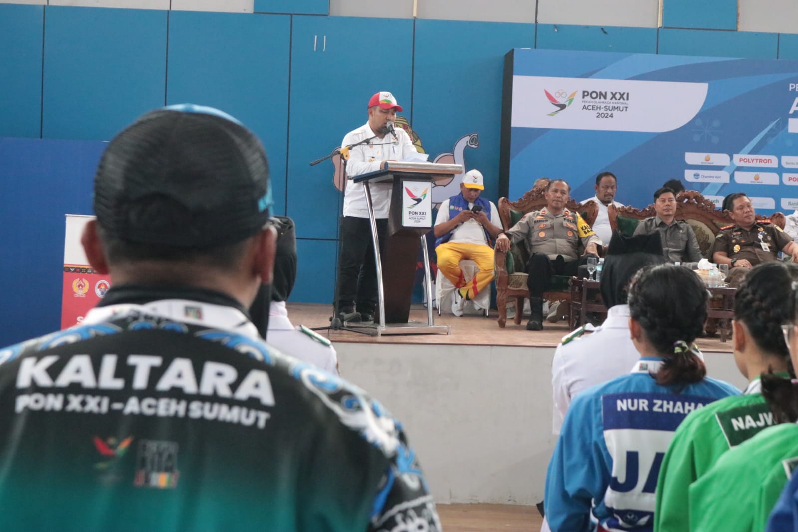 Pj Bupati Iswanto Buka Pertandingan Cabor Kurash PON XXI Aceh-Sumut