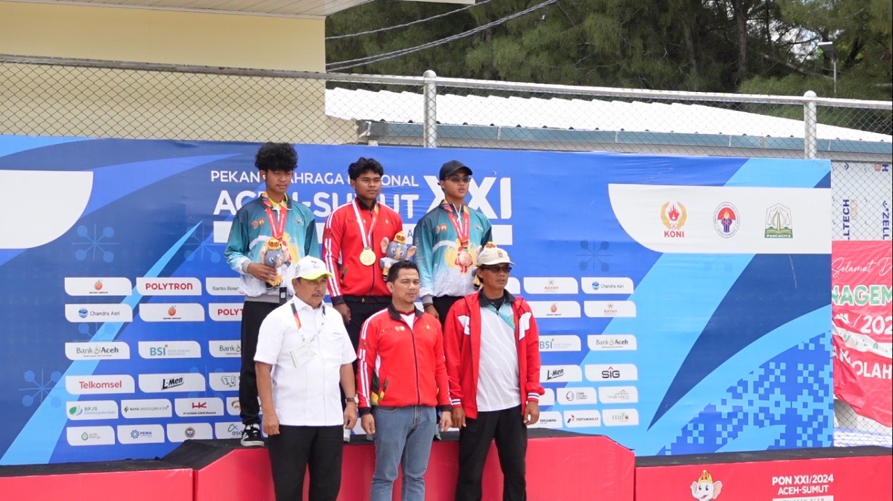 Aceh Raih 4 Medali dari Cabor Panahan pada PON 2024