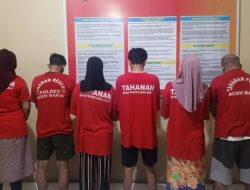 Polisi Bongkar Kasus Prostitusi Online di Aceh Barat, 3 Pasangan Diciduk