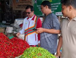 Upaya Kendalikan Inflasi, Pj Bupati Aceh Barat Sidak Pasar Bina Usaha