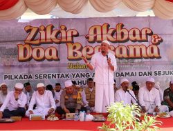 Polresta Banda Aceh Gelar Zikir Akbar dan Doa Bersama untuk Pilkada Damai 2024
