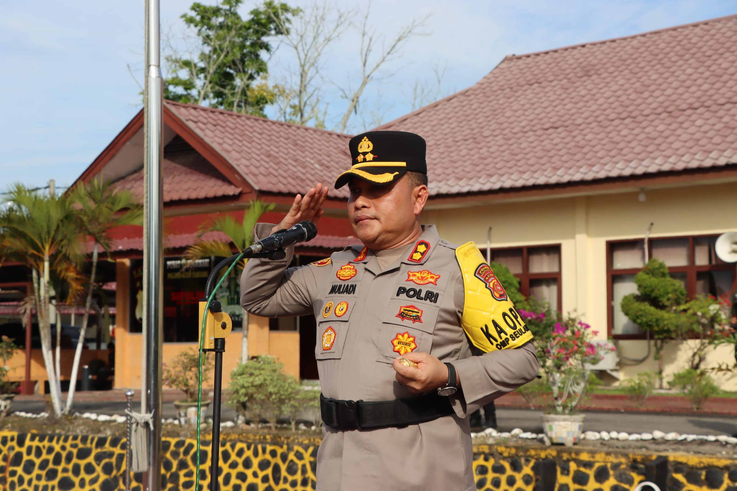 Keamanan dan Ketertiban di TPS Jadi Prioritas Utama Kapolres Aceh Tamiang