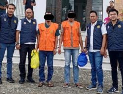 Dua Tersangka Illegal Logging Diserahkan ke Kejaksaan Pidie Jaya