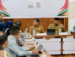 Pj Gubernur Safrizal Pimpin Rapat Penurunan Stunting Lintas Instansi
