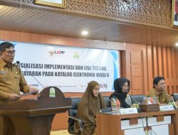 Plt Sekda Aceh Buka Sosialisasi Implementasi dan Live Testing Pembayaran pada Katalog Elektronik Versi 6