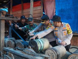 Ditreskrimsus Polda Aceh Tertibkan Tambang Emas ilegal di Geumpang Pidie