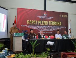 KIP Aceh Barat Gelar Rapat Pleno Terbuka Rekapitulasi Hasil Penghitungan Perolehan Suara, Azwardi Apresiasi semua pihak.