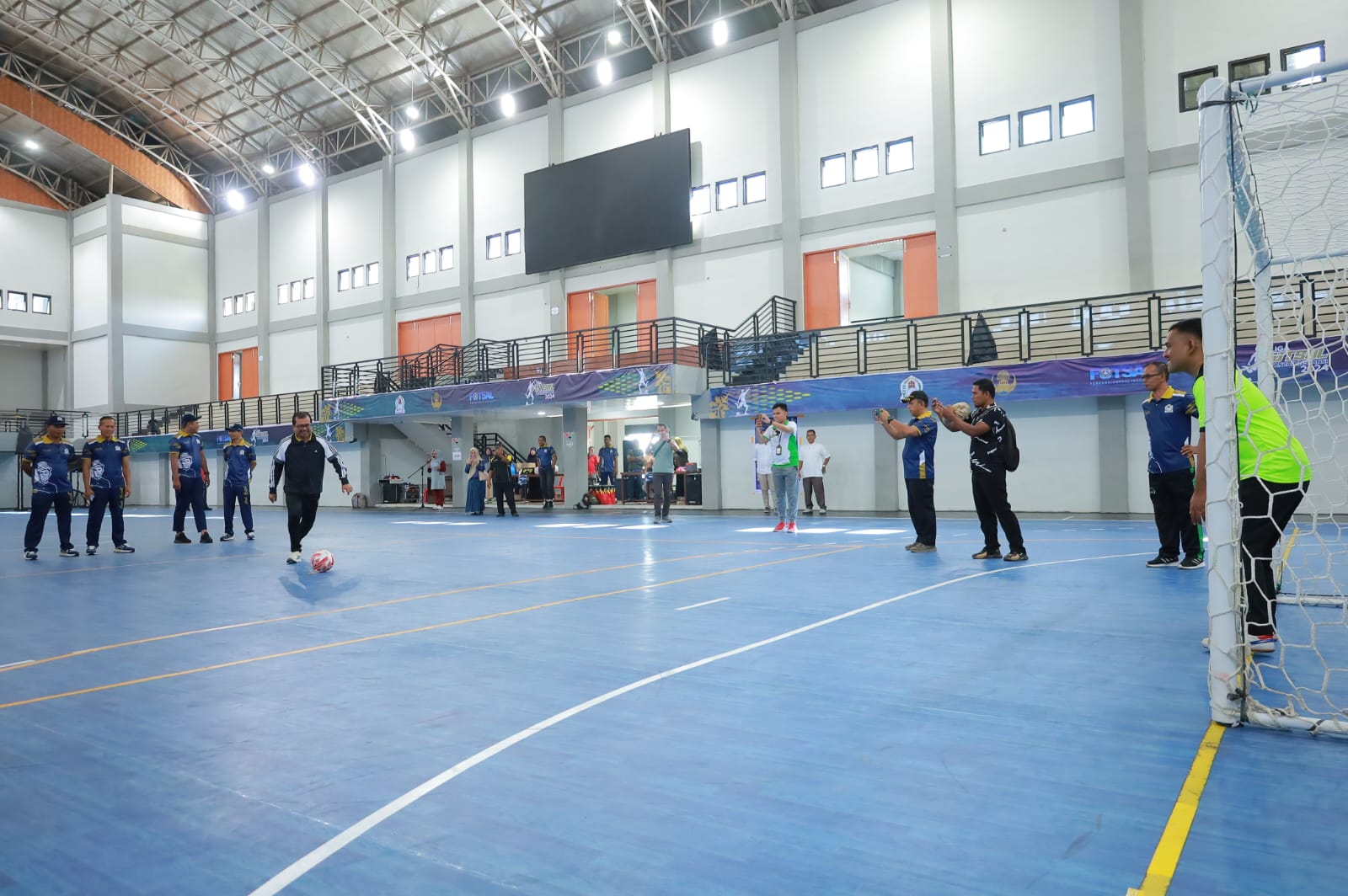 Disparpora Aceh Barat Gelar Liga Futsal Antar Instansi