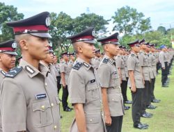 275 Bintara Polisi Resmi Dilantik di SPN Seulawah