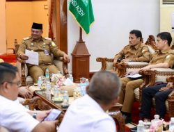 Pj Gubernur Safrizal Dukung Iklim Usaha, Terima Pengurus Kadin