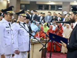 Gubernur Aceh Lantik Wali Kota dan Wakil Wali Kota Subulussalam