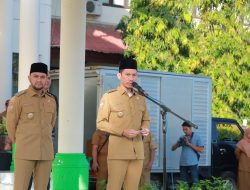 Pimpin Apel Perdana, Bupati Aceh Barat Bakal Jalankan Roda Pemerintahan Secara Profesional