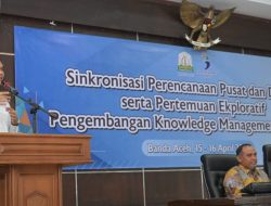 Plt Sekda Aceh : Sinkronisasi RPJM Kabupaten, Provinsi dan Nasional Penting untuk Wujudkan Visi Misi Pemerintah