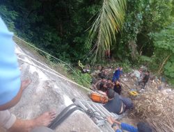 Petugas Gabungan Berhasil Evakuasi Korban Laka Tunggal di Kota Sabang