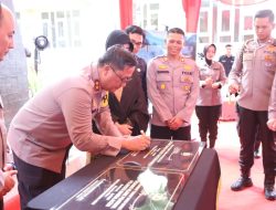 Kapolda Aceh Resmikan Polsek Baiturrahman dan Poliklinik Polresta Banda Aceh
