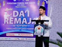 Wabup Aceh Barat Buka Audisi Da’i Remaja, Diikuti 86 Peserta