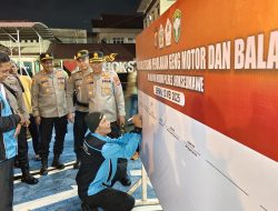 AKBP Ahzan Pimpin Deklarasi Tolak Geng Motor dan Balap Liar