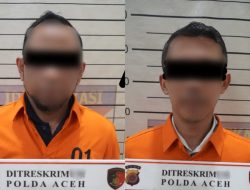 Jadi Tersangka, Dua Karyawan Bank Aceh Ditahan Polisi