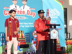 Pemkab Aceh Barat Gelar CFD, Ribuan Masyarakat Padati Lokasi