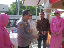 Kapolda Aceh Anjangsana ke Keluarga Almarhum Briptu Anumerta Sri Handri Kusumo Malau yang Gugur saat Penumpasan Teroris di Jalin