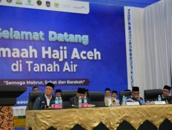 Wagub Fadhlullah Sambut Kepulangan Jemaah Haji Aceh