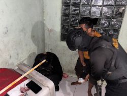 Patroli Malam Star Reborn Polres Lhokseumawe Amankan Terduga Pemilik Sabu di Ujong Blang
