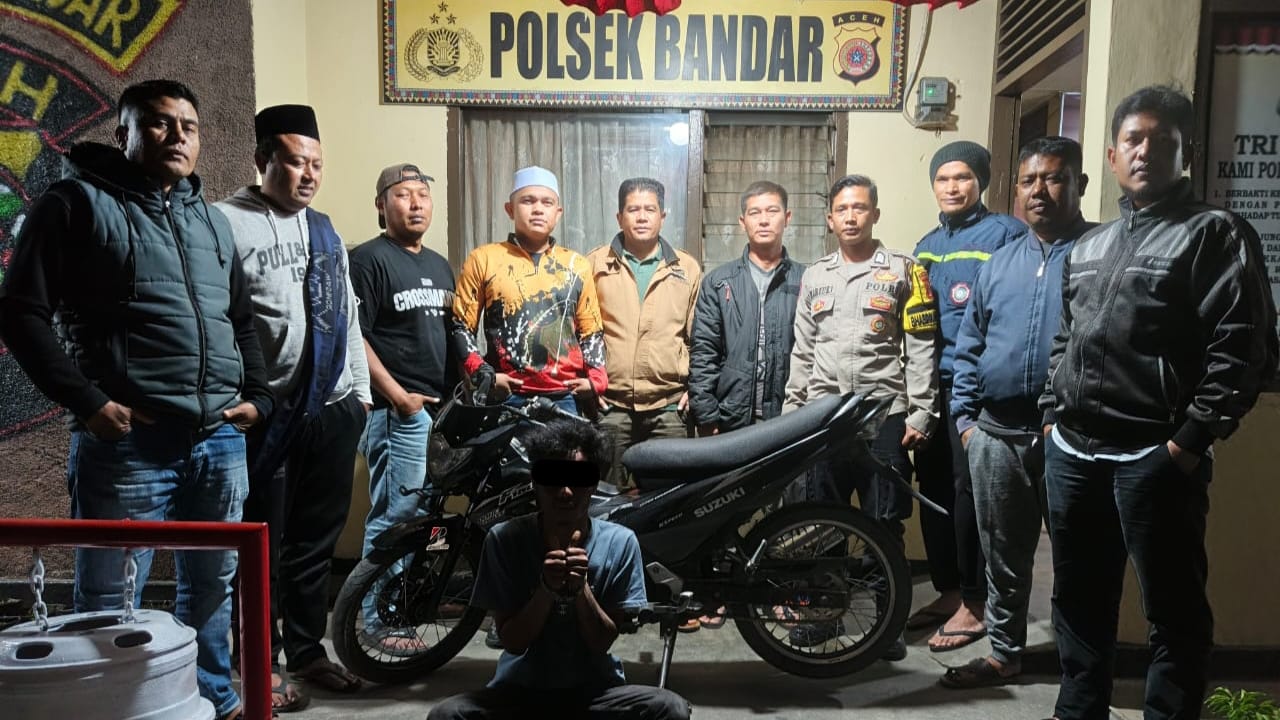 Pelaku Curanmor Diringkus Polisi Pasca Tiga Jam Beraksi