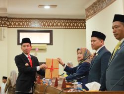 DPRK Aceh Barat Gelar Rapat Paripurna Bahas Dua Rancangan Qanun