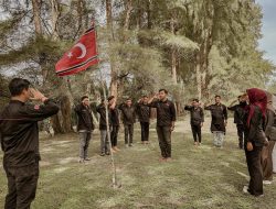 20 Tahun Damai Aceh, Muda Seudang Aceh Barat Kibarkan Bendera Bintang Bulan