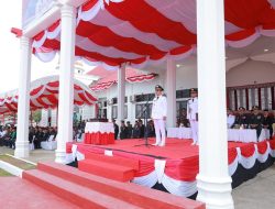 Upacara Kemerdekaan di Meulaboh, Bupati Aceh Barat Inspektur Upacara