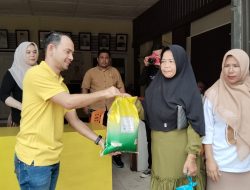 Jelang HUT Ke-61, Golkar Aceh Barat Gelar Pasar Sembako Murah Untuk Tekan Angka Inflasi