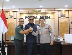 Kapolda Aceh Tekankan Sinergitas Dengan TNI dan Kejaksaan Terus Terjaga