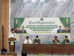 Kemenag Aceh Barat Gelar Event Implementasi Kampung Moderasi Beragama