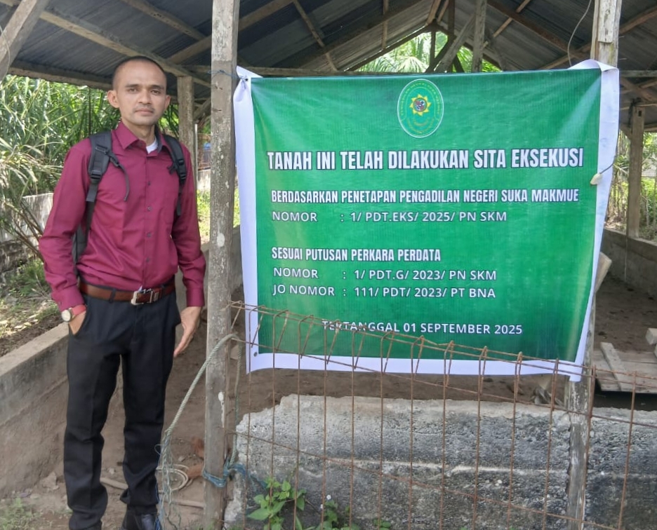 Gara-Gara Salah Faham Eksekusi Lahan Oleh PN Suka Makmue Berakhir Ricuh, Kuasa Hukum: Tak Ada Penyitaan Makam