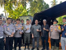 Kapolda Aceh dan Nasir Djamil Tinjau Posko Layanan Kesehatan Gratis Biddokkes di Pidie Jaya