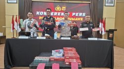 Polres Lhokseumawe Bongkar Peredaran Rokok Ilegal Tanpa Cukai dan Peringatan Kesehatan