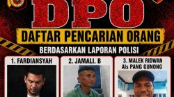 Polres Nagan Raya Tetapkan Tiga DPO, Terlibat Kasus Kekerasan hingga Pencurian