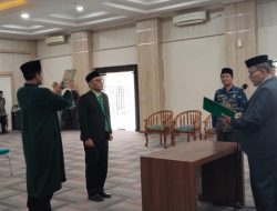 Khairul Azhar Dilantik Sebagai Kepala Kantor Kemenag Aceh Barat