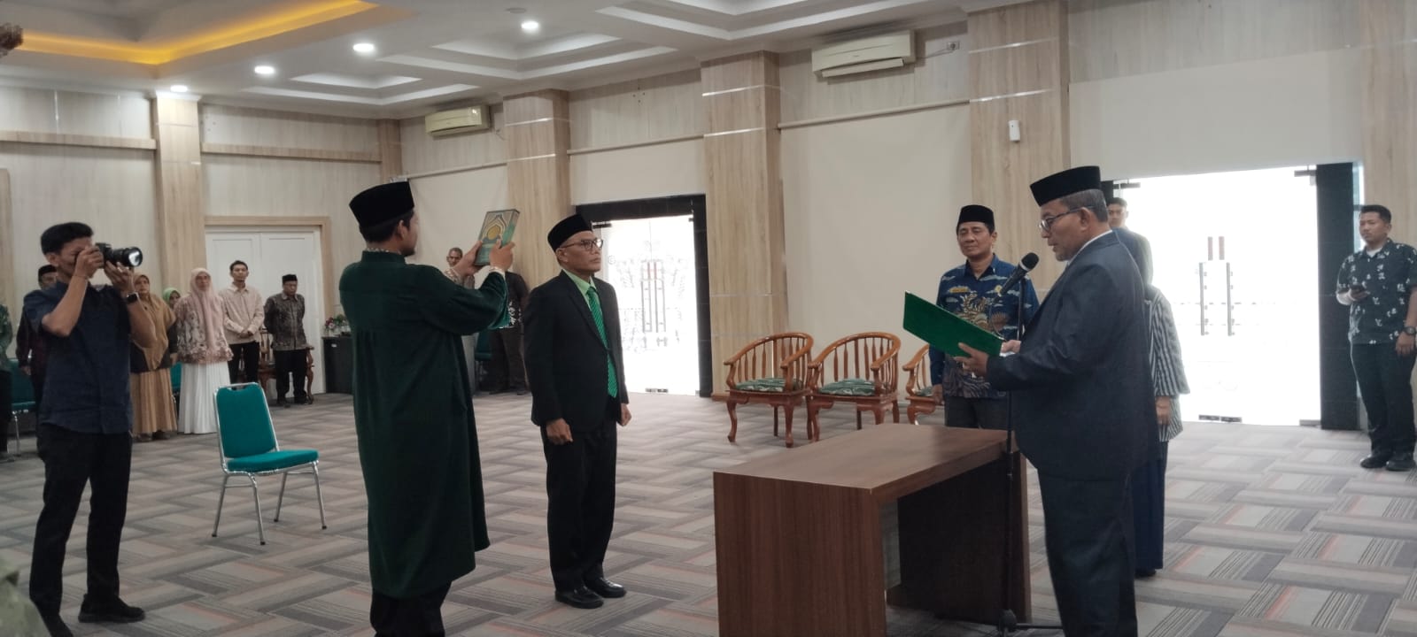 Khairul Azhar Dilantik Sebagai Kepala Kantor Kemenag Aceh Barat