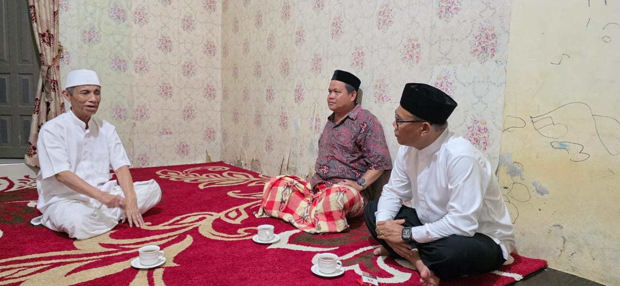 Kakan Kemenag Aceh Barat Sambangi Ulama Dayah, Mohon Doa dan Petuah untuk Jalankan Amanah