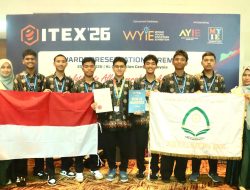 Santri MA Dayah RIAB Raih Gold Award pada WYIE 2026 di Malaysia