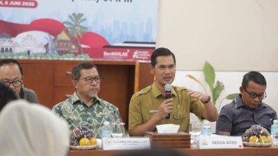 Sekda Aceh Terima Kunjungan BAM DPR RI Bahas Penyelesaian Eks Blang Lancang-Rancong
