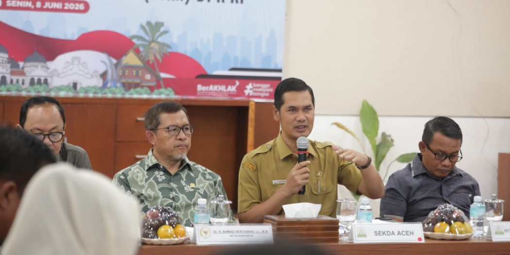 Sekda Aceh Terima Kunjungan BAM DPR RI Bahas Penyelesaian Eks Blang Lancang-Rancong